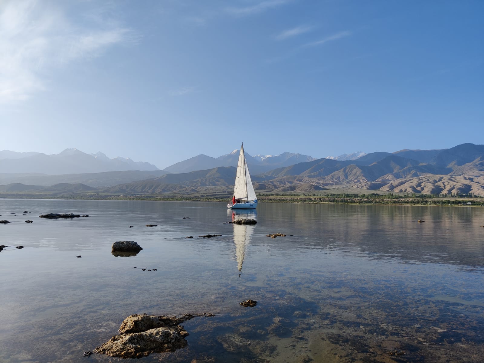 <p>Quiet Bay, southern coast of Issyk-Kul</p>
