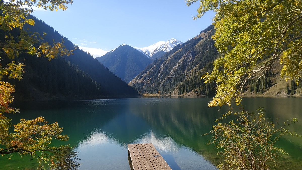 <p>Kolsay 1st lake (Saty lake), photo by Azamat Mukhametzhanov</p>
