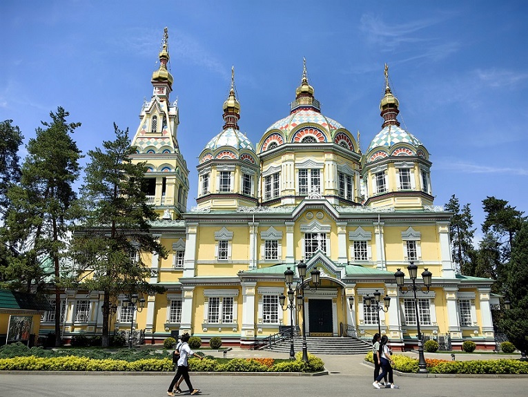 <p>Ascension Cathedral, Almaty</p>
