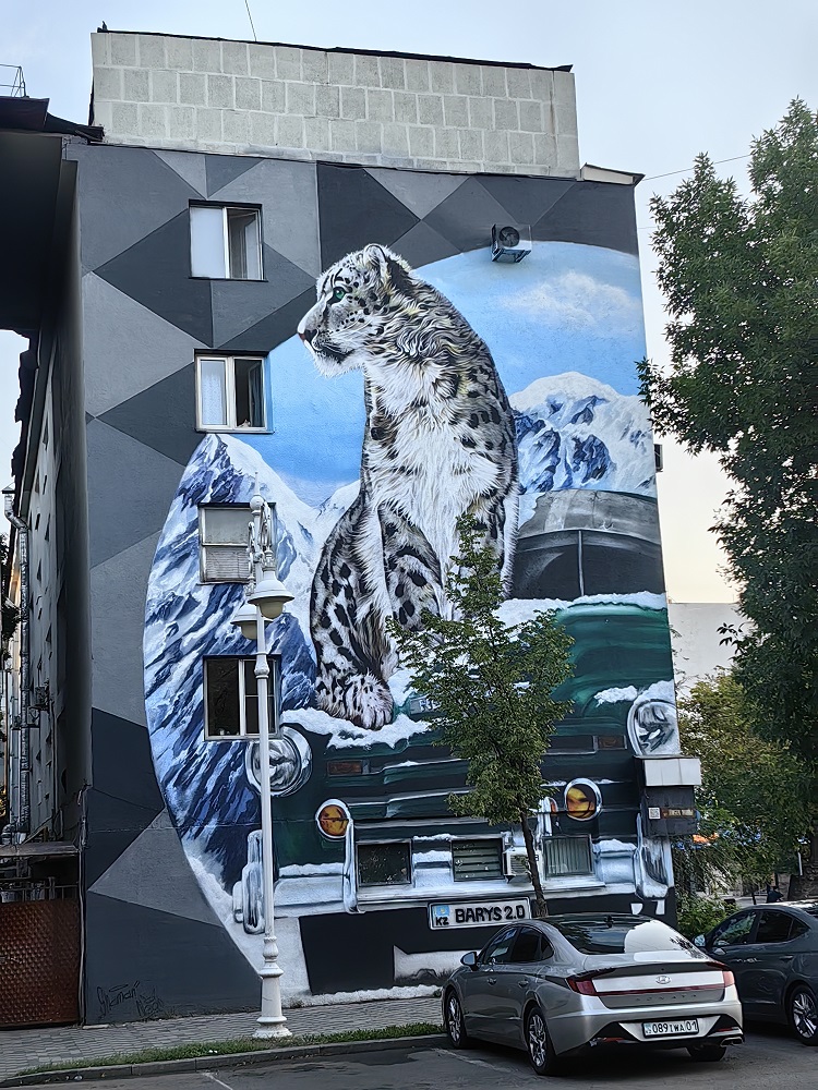 Zhibek Zholy street, Almaty