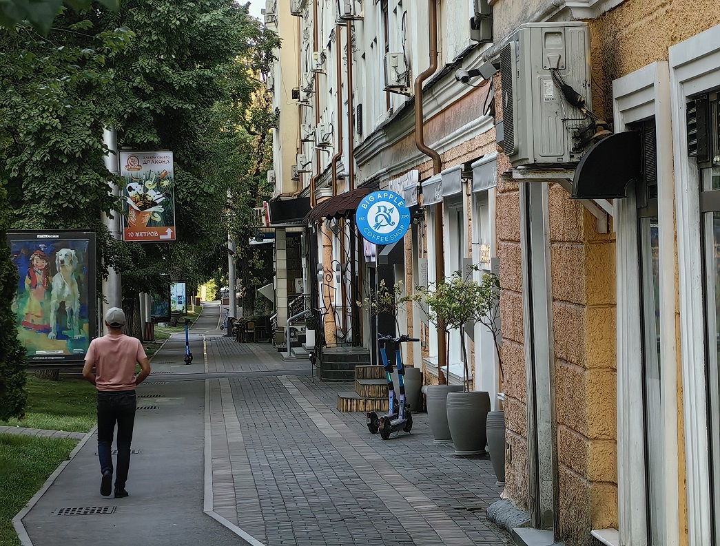 <p>Gogol street, Almaty</p>
