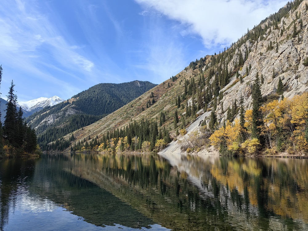 <p>Kolsay lower lake, photo by Azamat Mukhametzhanov</p>
