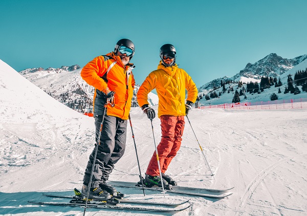 <p>Ski slopes of Shymbulak resort</p>
