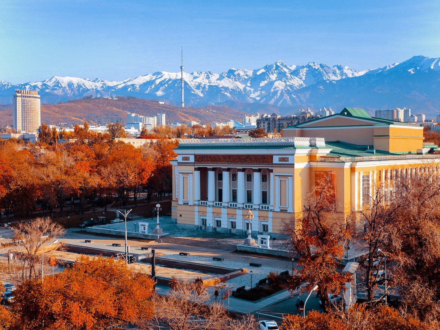 Abay theater, Almaty, GreenX